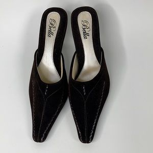 Bella heels in brown | Size 40